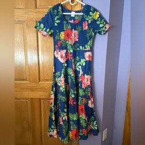 Blair Floral Midi Dress​